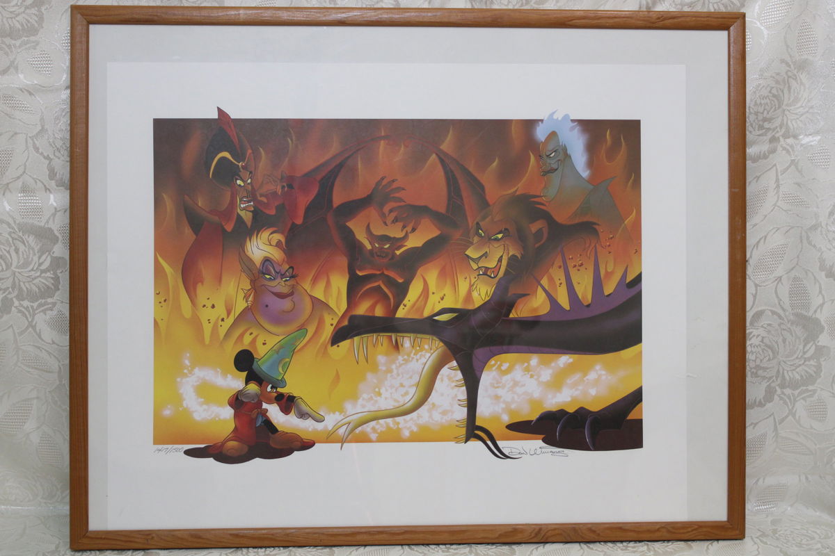 Don “Ducky” Williams – Disney “Mickey’s Fantasmic! Triumph” Framed Limited Edition Print