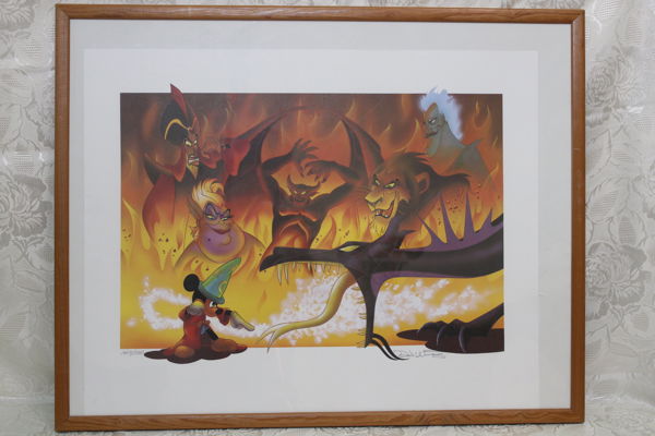 Don “Ducky” Williams – Disney “Mickey’s Fantasmic! Triumph” Framed Limited Edition Print