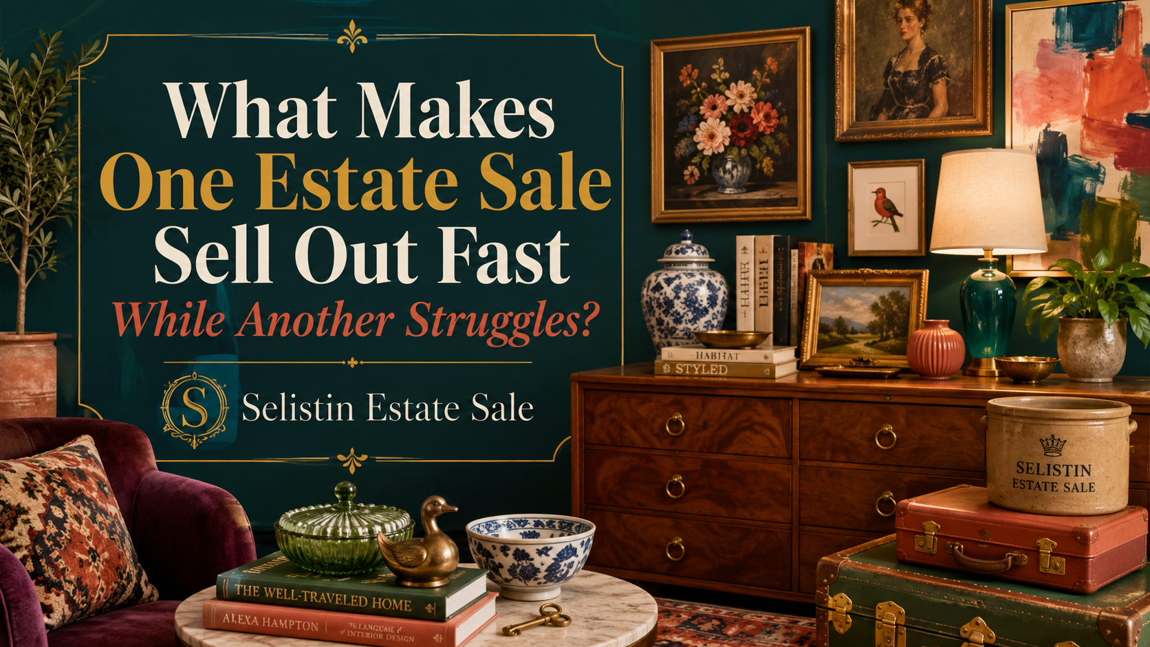 What Makes One Estate Sale Sell Out Fast While Another Struggles?