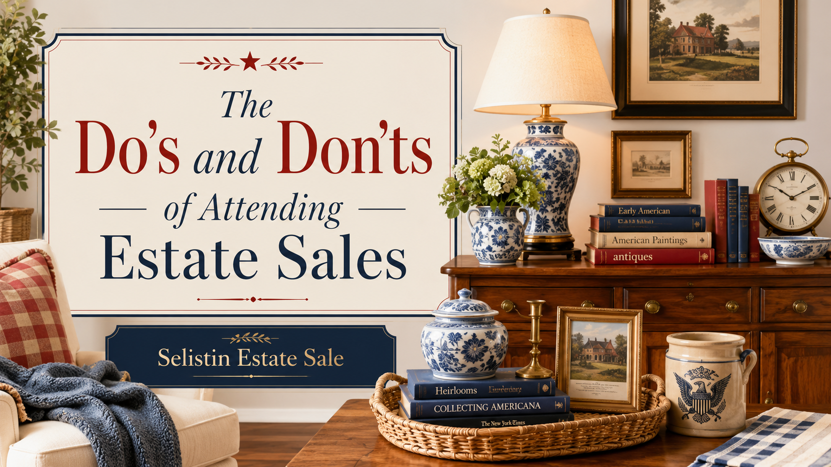 The Do's and Don'ts of Attending Estate Sales