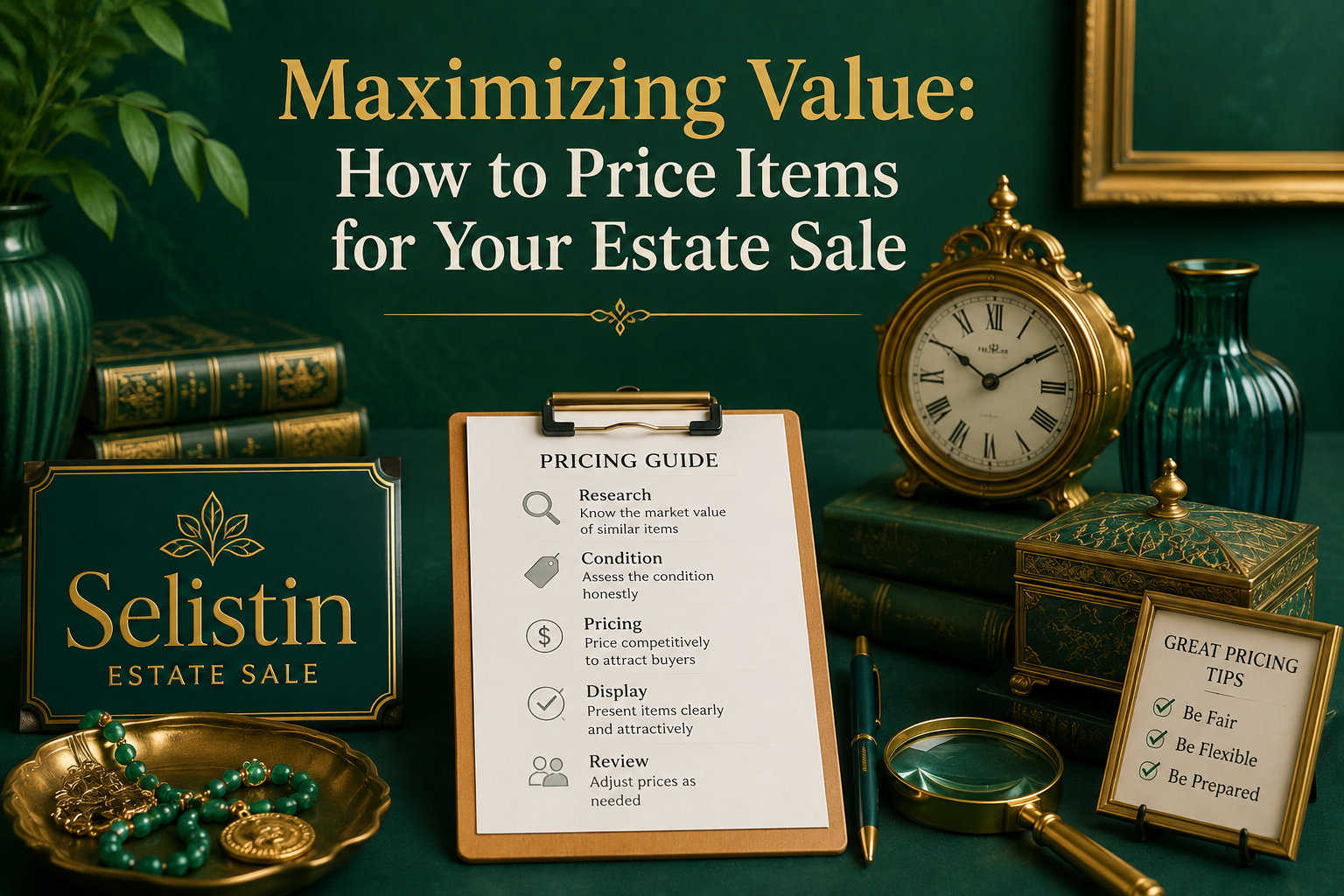 Maximizing Value: How to Price Items for Your Estate Sale